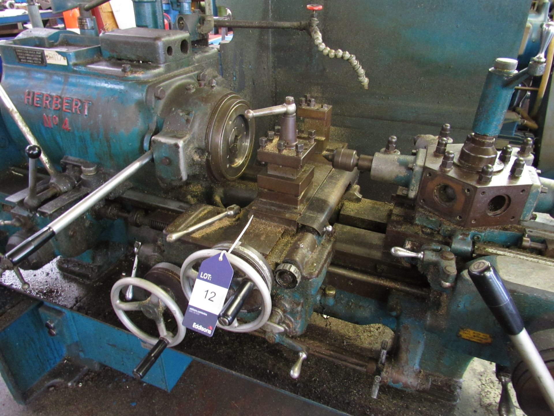 Herbert No4Capstan lathe with quantity of tooling - Image 5 of 7