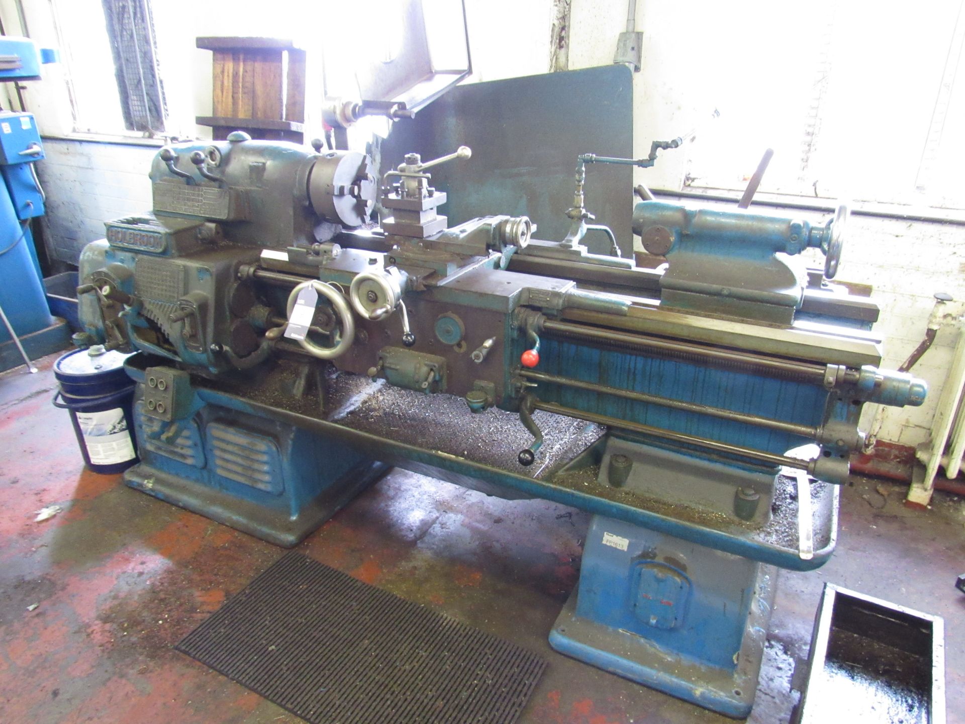 Holbrook centre lathe 8in swing, 5ft bed Serial Number 10681 - Image 3 of 5