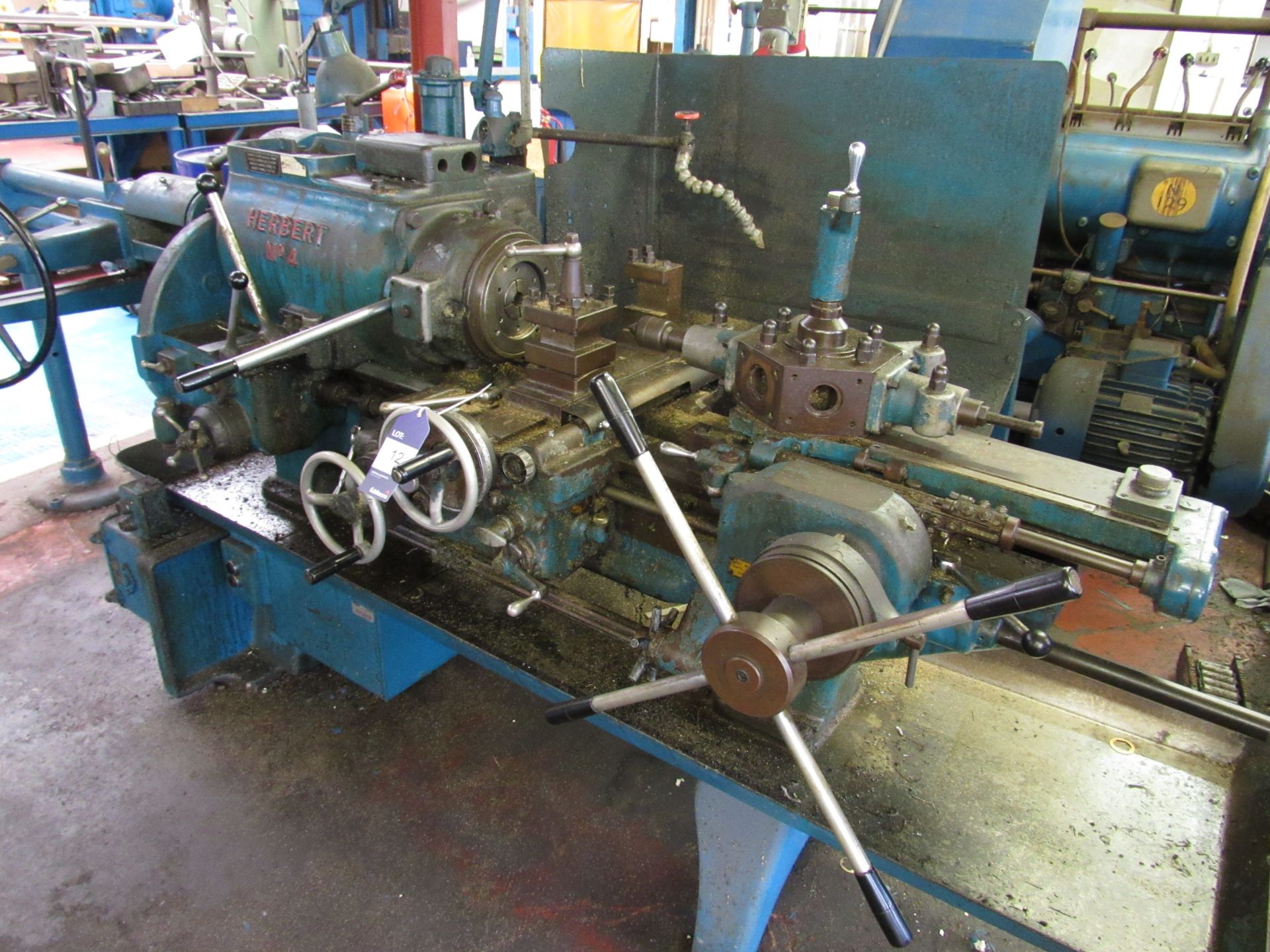 Herbert No4Capstan lathe with quantity of tooling - Image 4 of 7