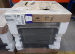 Siemens HB676GBS6B integrated oven