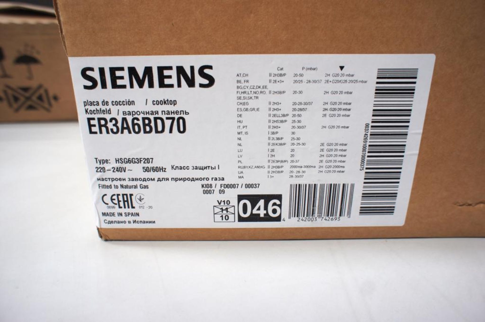 Siemens ER3A6BD70 cooktop - Image 2 of 3