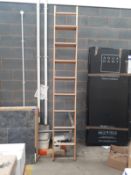 9 Tread timber ladder