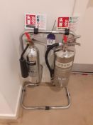Foam & Carbon Dioxide Fire Extinguisher Set