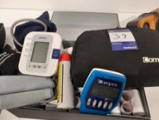 Compex Fir 1.9 Muscle Stimulator, Omron M3 Blood Pressure Monitor & Peak Flow Meter