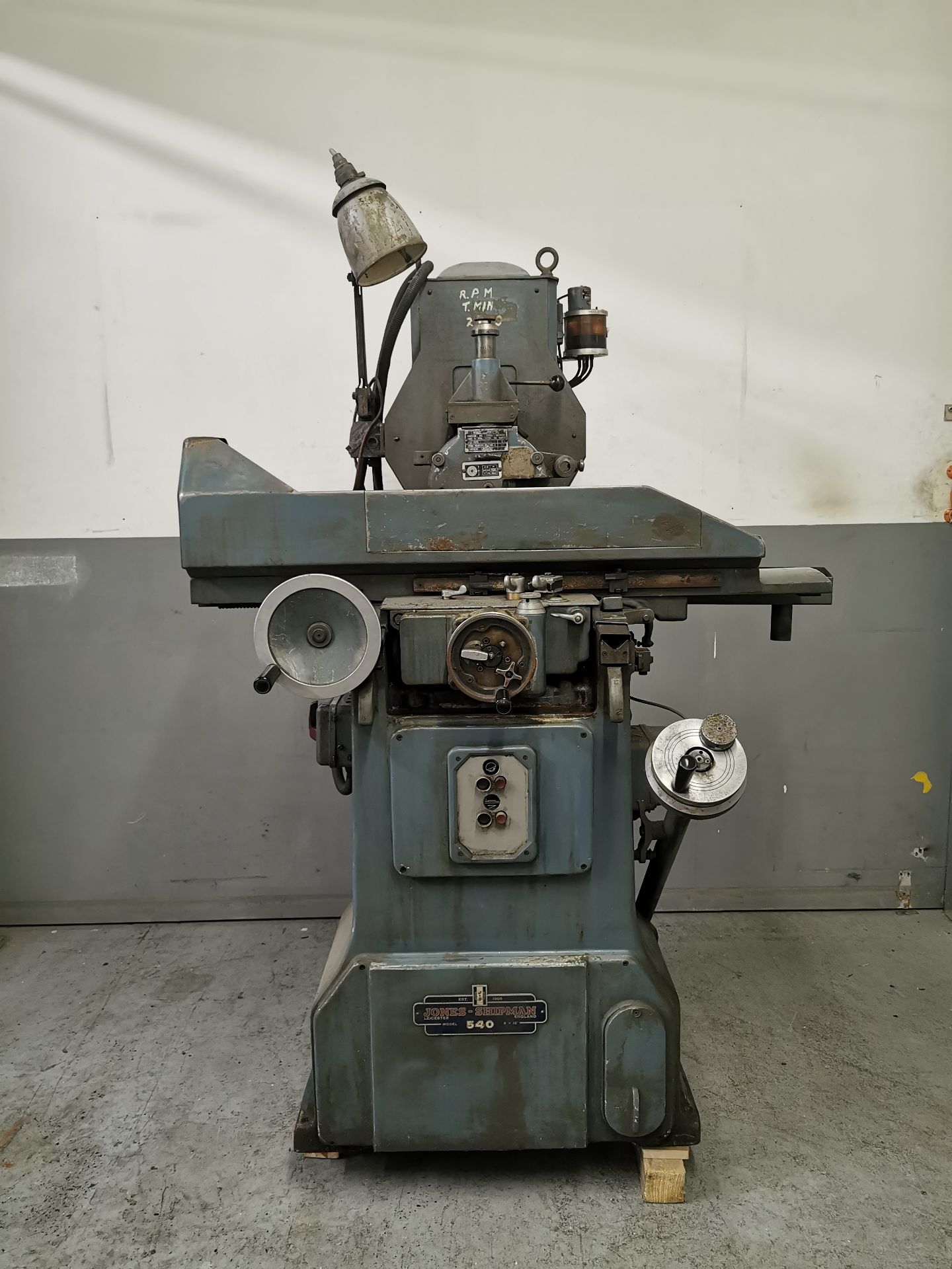 Jones and Shipman 540 Surface Grinder - Image 11 of 12