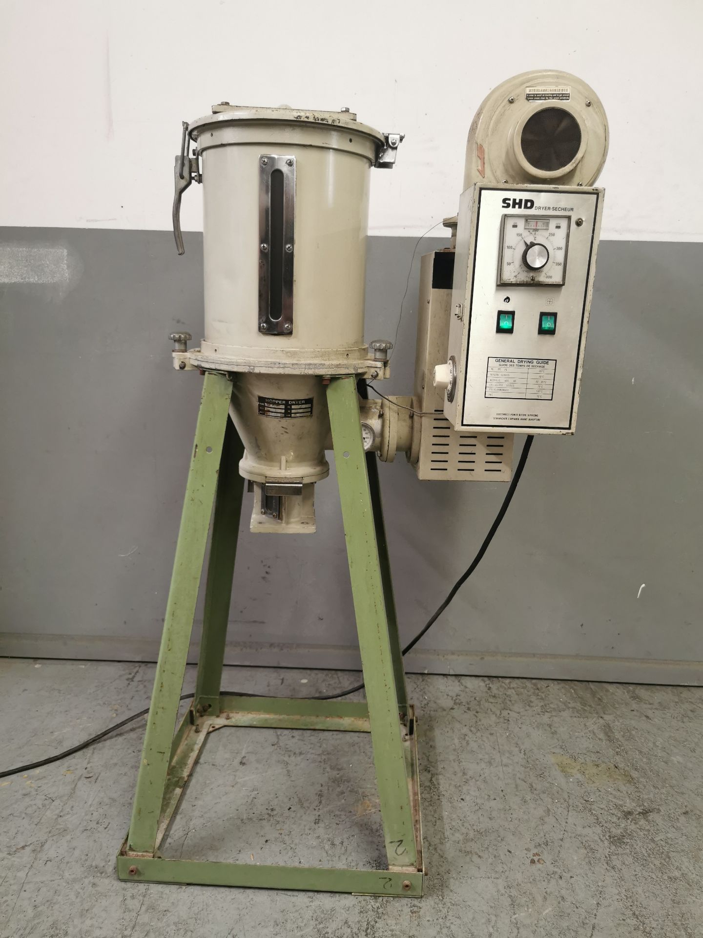 Pastek SHD 12 Hopper Dryer