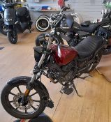 Lexmoto Michigan 125 Euro 5 motorbike (Spares / repairs), with V5 (Please note this motorbike is a