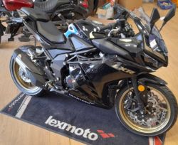 Lexmoto Motorbikes & Mopeds & Stock of Motorbike Spares & Clothing, Garage Plant & Related Equipment