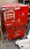Mobile fork truck mountable cabinet (Approx. 750 x 850 x 1400)
