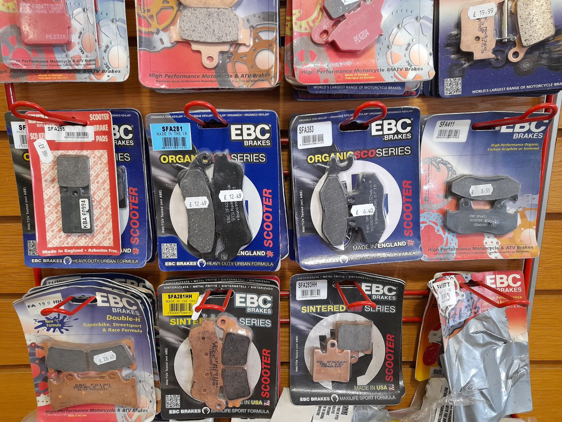 Assortment of EBC Brakes components, to rack - Image 4 of 4