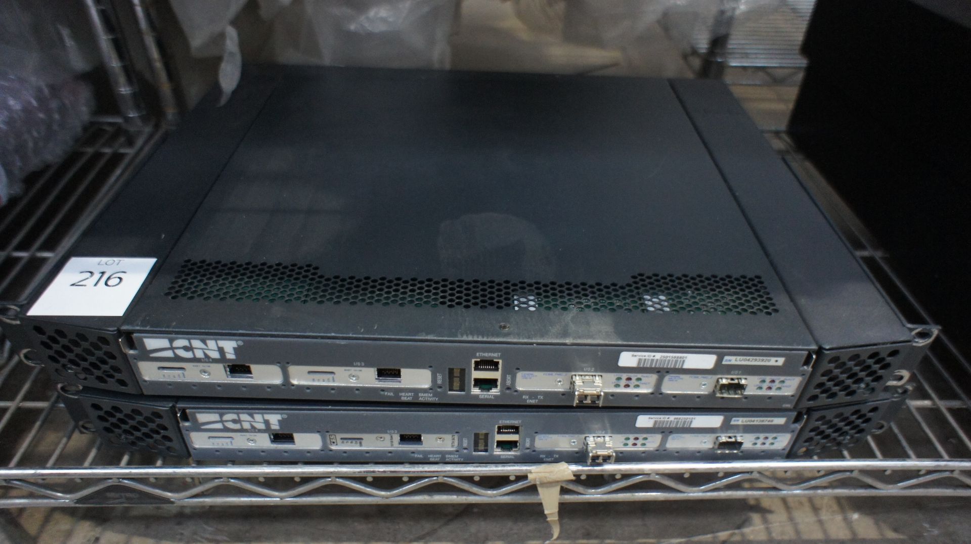 2 CNT EDGE extention unit, EDGE EXTENTION, 2 x Brocade 2109-S16 Switch, FIBRE SWITCH, 1 x Brocade - Image 2 of 31