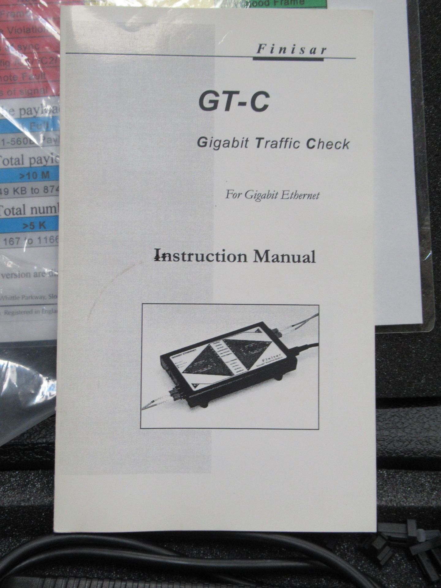 2 x Finisar Gigabit Trafic Tester in Cases and 1 x Finisar Fibre Channel Traffic Tester, Contents of - Image 6 of 48