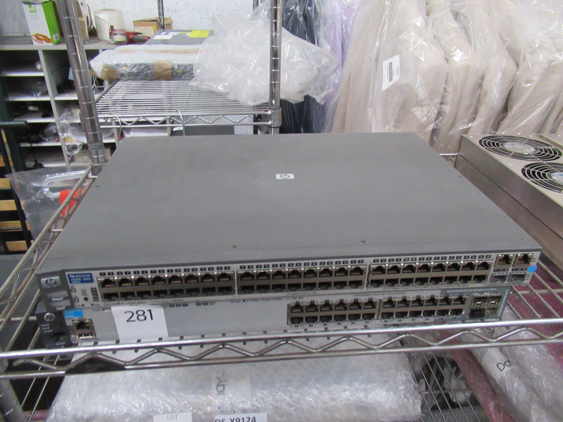 2 x Brocade 3850 Switch, FIBRE SWITCH, HP Procurve Switch 2650 and HP2920-240 Switch, 2 x EBM Fan - Image 6 of 26