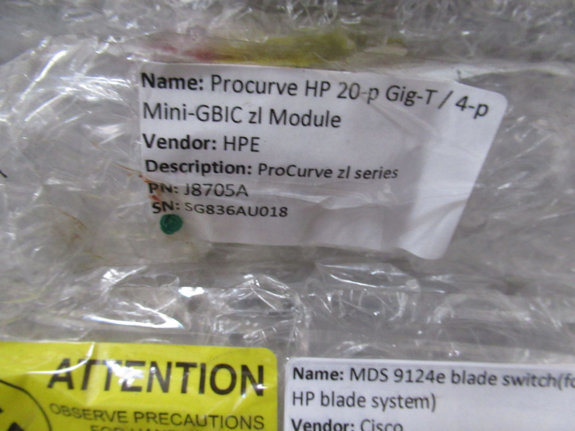 2 x EMC Corp KTN-STL3 15 Port Hard Drive Holders 2tb, 5 x Various Fan Units, 1 x HPE Procurve HP - Image 11 of 54