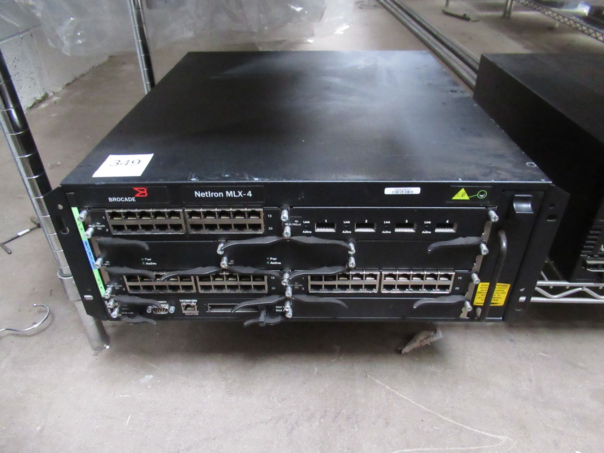 1 x FASTIRON EDGE 4802-POE Switch, ETHERNET SWITCH, 2 x Brocade 4900 Switch., FABRIC SWITCH, 2 x - Image 18 of 44