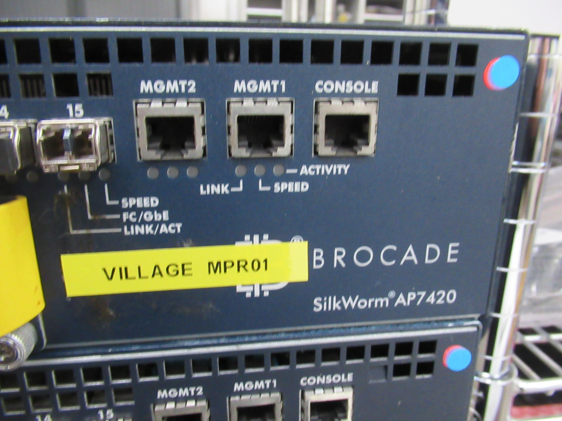 2 x Brocade AP7420 Switch, 2 x H3C S550 Series Ethernet Switch with CX4 Coupling Cable, 3 x - Image 2 of 38