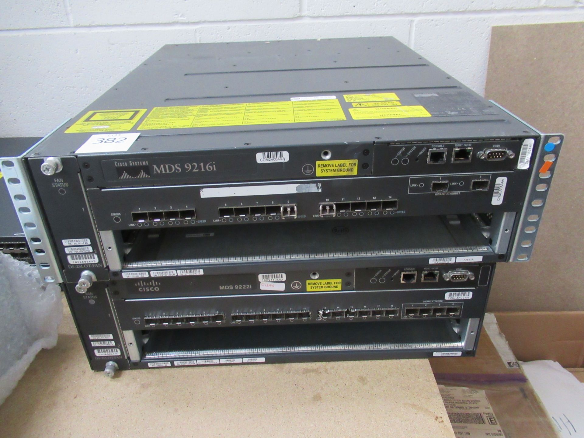 2 x EMC Corp KTN-STL3 15 Port Hard Drive Holders 2tb, 5 x Various Fan Units, 1 x HPE Procurve HP - Image 27 of 54