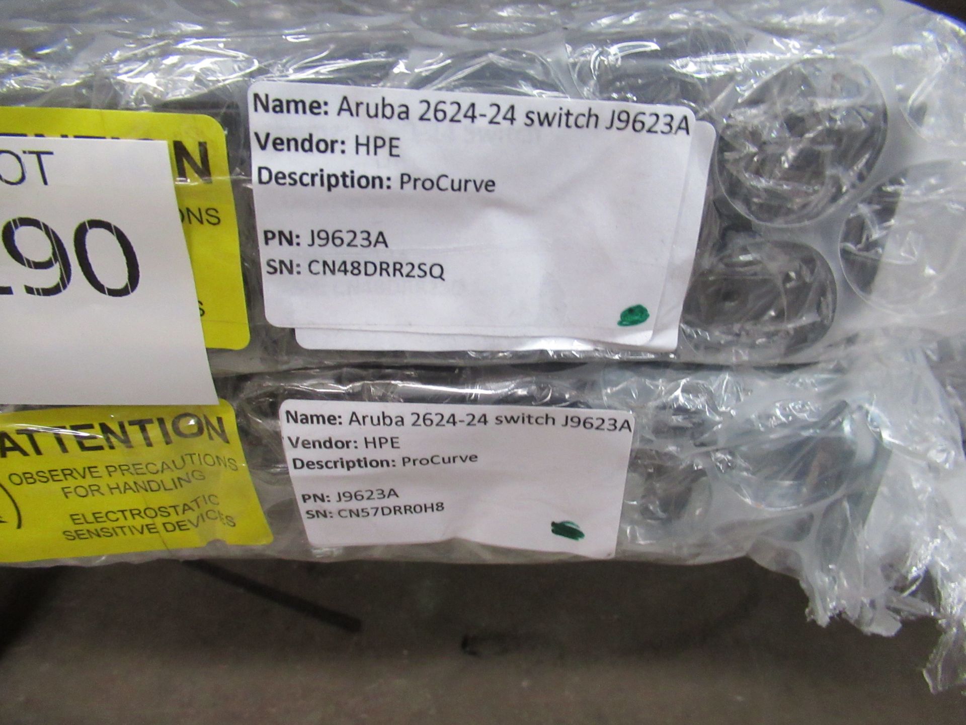 2 x HPE Aruba 2624-24 switch J9623A, ProCurve, 1 x HPE ProCurve 2600-8-PWR switch J8762A, 1 x - Image 2 of 37