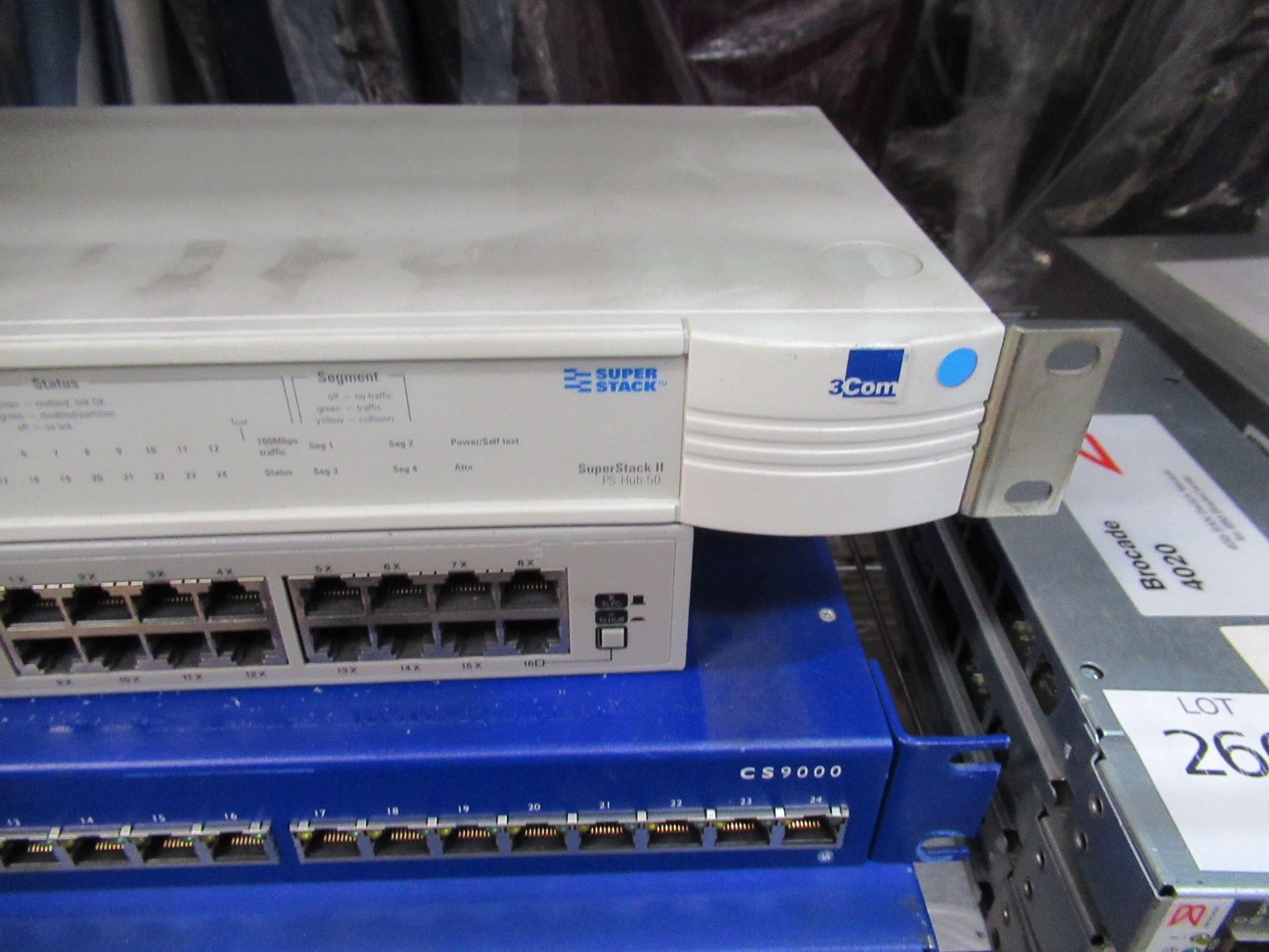 2 x McData 4300 switch, 2 x QLogic SANbox 3800 switch, Qlogic 3800, 1 x Brocade 200e switch, 200e - Image 20 of 40