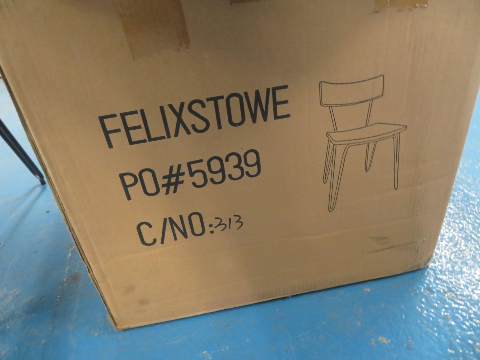 2x Felixstone C190 Trieste side chairs - Image 2 of 2