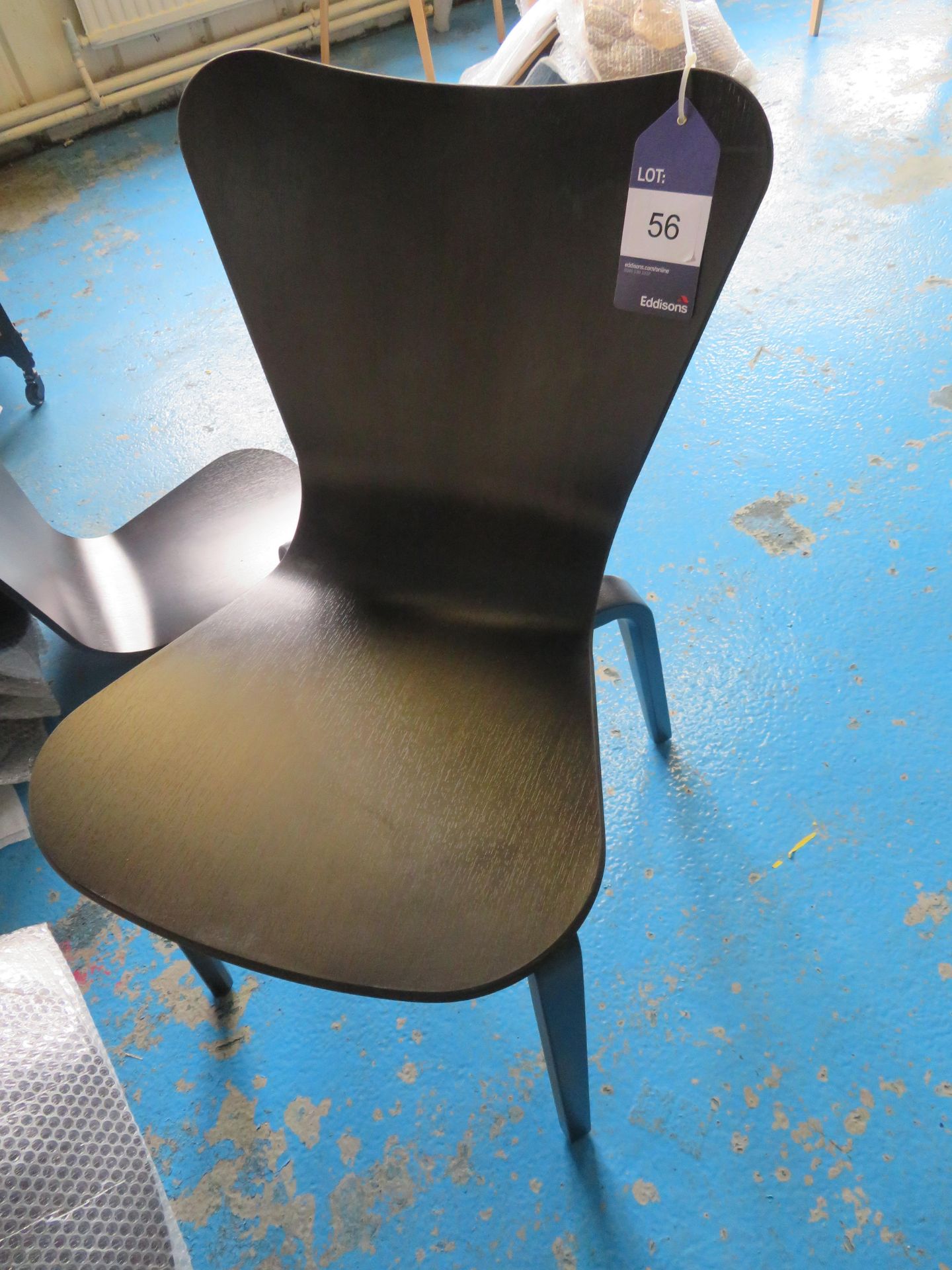 8 self assembly canteen chair seats with 5 sets of legs