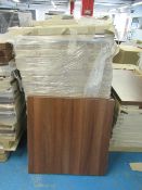 48 x Wood Effect Table Tops (700mm x 700mm)