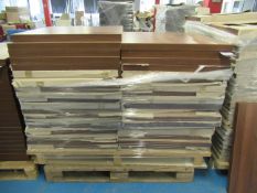 39 x Wood Effect Table Tops (700mm x 700mm)