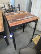 Industrial Style High Table (720mm x 710mm)