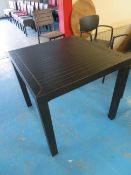 3x Ares tables (plastic( 800 x 800mm