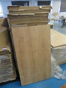 31x wood effect table tops (1200 x 680mm)