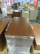 19x wood effect table tops (1200 x 700mm)