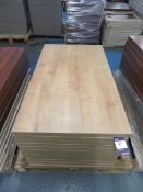 12x wood effect table tops (1200 x 700mm)