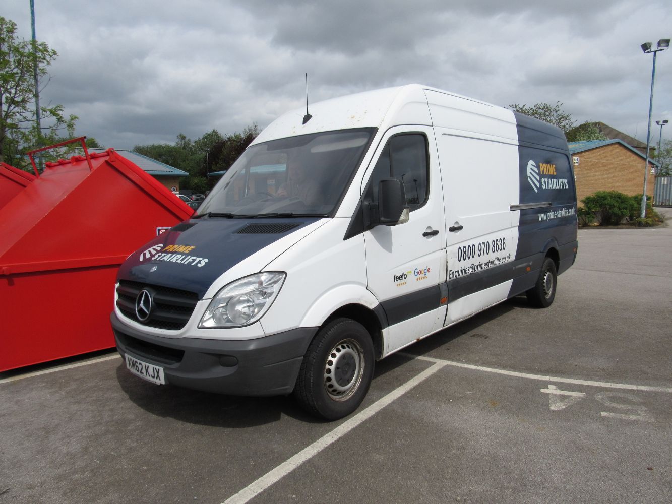 Mercedes Vans, Storage Racking and Office Furniture