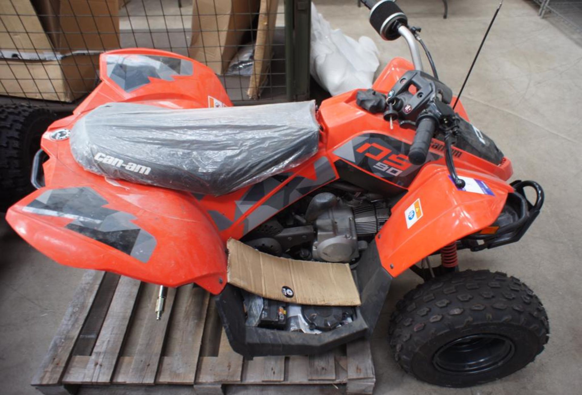 Can-am DS90 Quad Bike, spares or repairs - Image 7 of 8