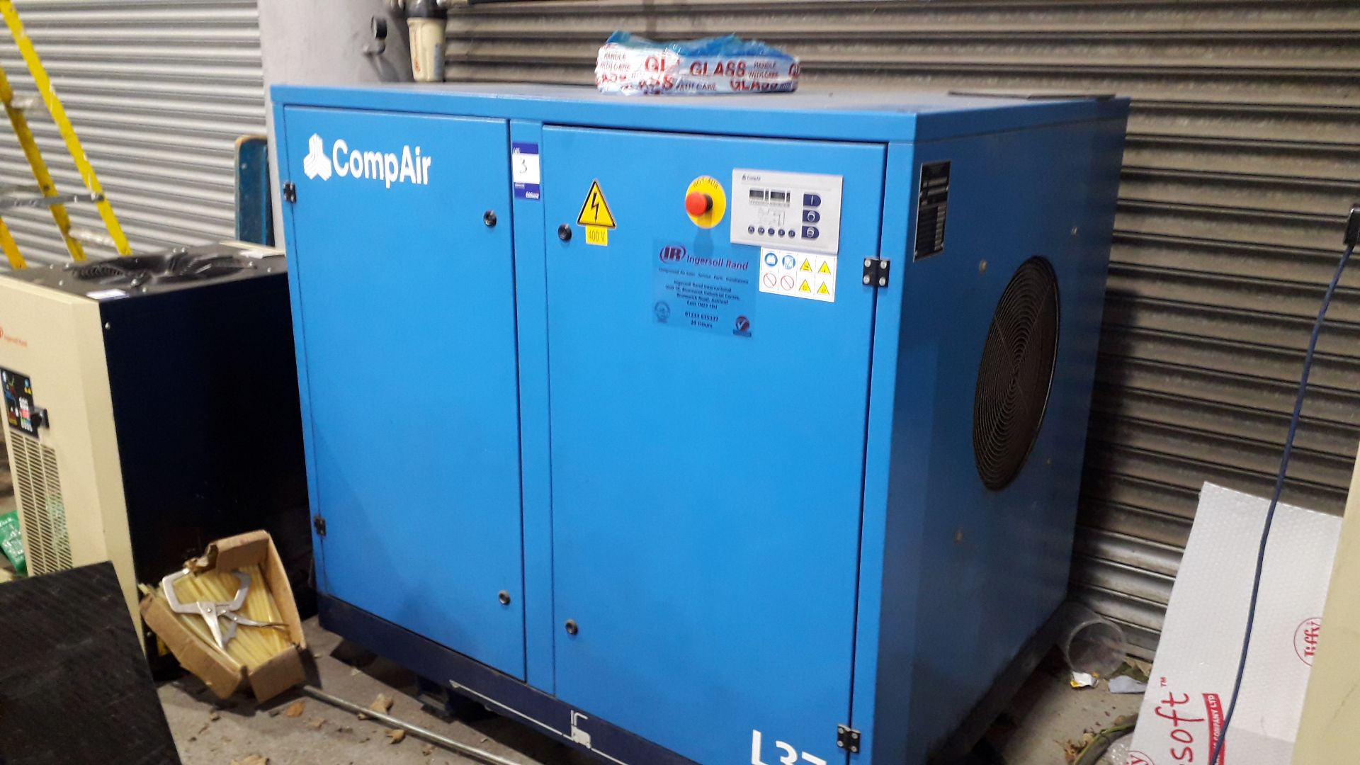 TCME Cool Temper TCF-GTH-68144AN Horizontal Flat Glass Tempering Furnace with Air Intake Attenuators - Image 11 of 17