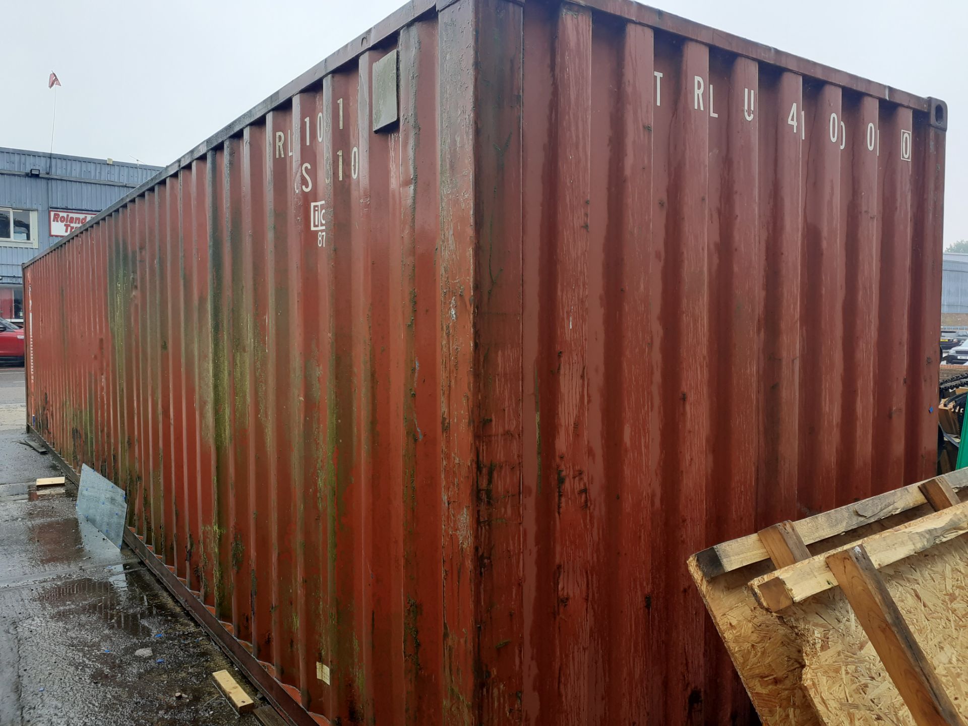 40ft Steel Shipping Container (please note we are advised there is approx. 500kg of scrap metal - Image 3 of 3