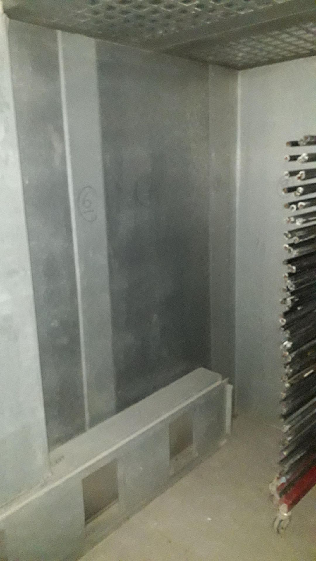 Galvanised Steel Floor Standing Drying Oven 4000 x 3000 (contents excluded) - Purchaser to dismantle - Image 2 of 3