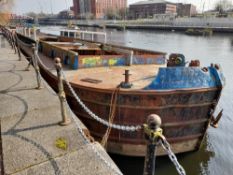 Mini Bulk Dry Cargo Barge ‘Georgia D’ 1971 HIN 341587 Steel hull - weight uncertain estimated 160t