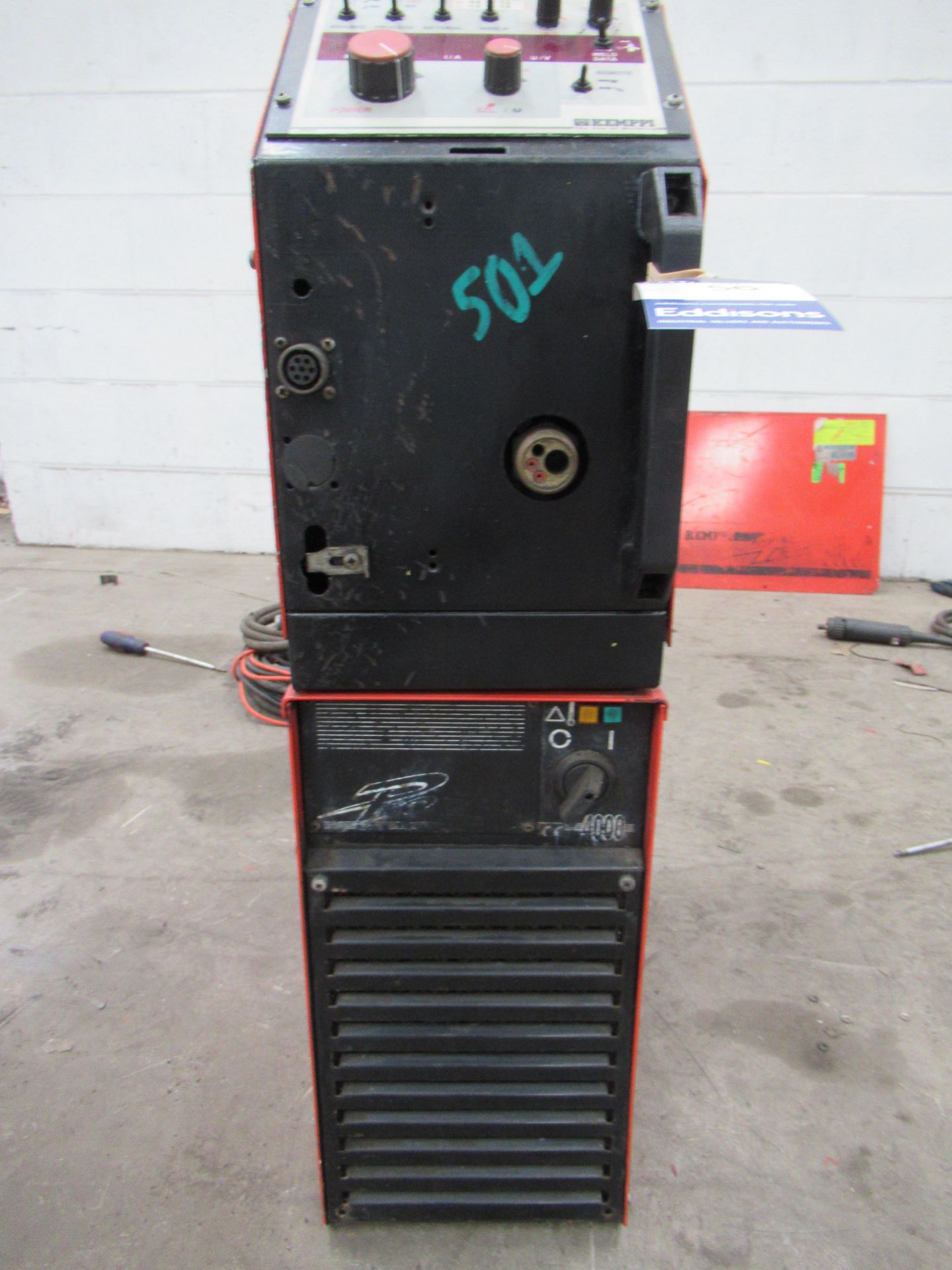 Kemppi MC Promig 500 welder with Kemppi Pro 4000 power source with torch - Image 10 of 10