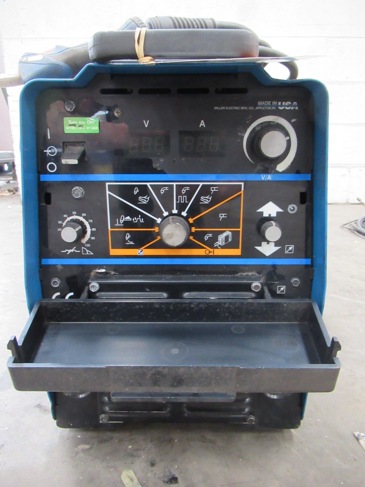 Miller XMT 304 series DC inverter arc welder with leads etc - Image 2 of 10