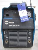 Miller XMT 304 series DC inverter welder with leads etc