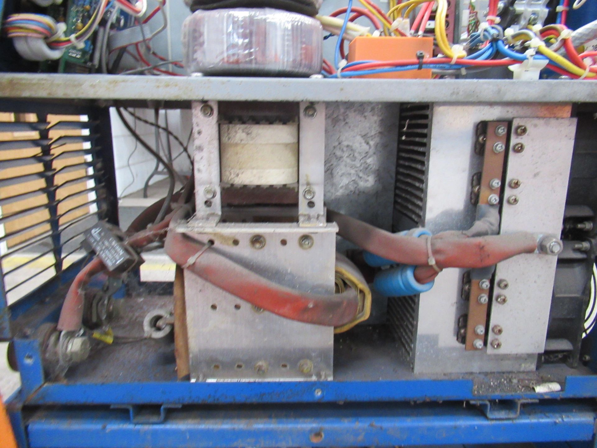 Newarc R4000 MiG welder with water cooler and Newarc WFU12RD wire feed with torch and leads - Image 7 of 8