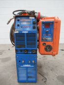 Newarc R4000 MiG welder with water cooler and Newarc WFU12RD wire feed with torch and leads