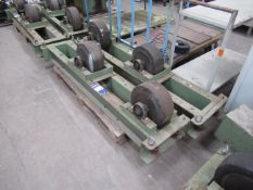 2x 3-5 ton welding rotator Idlers