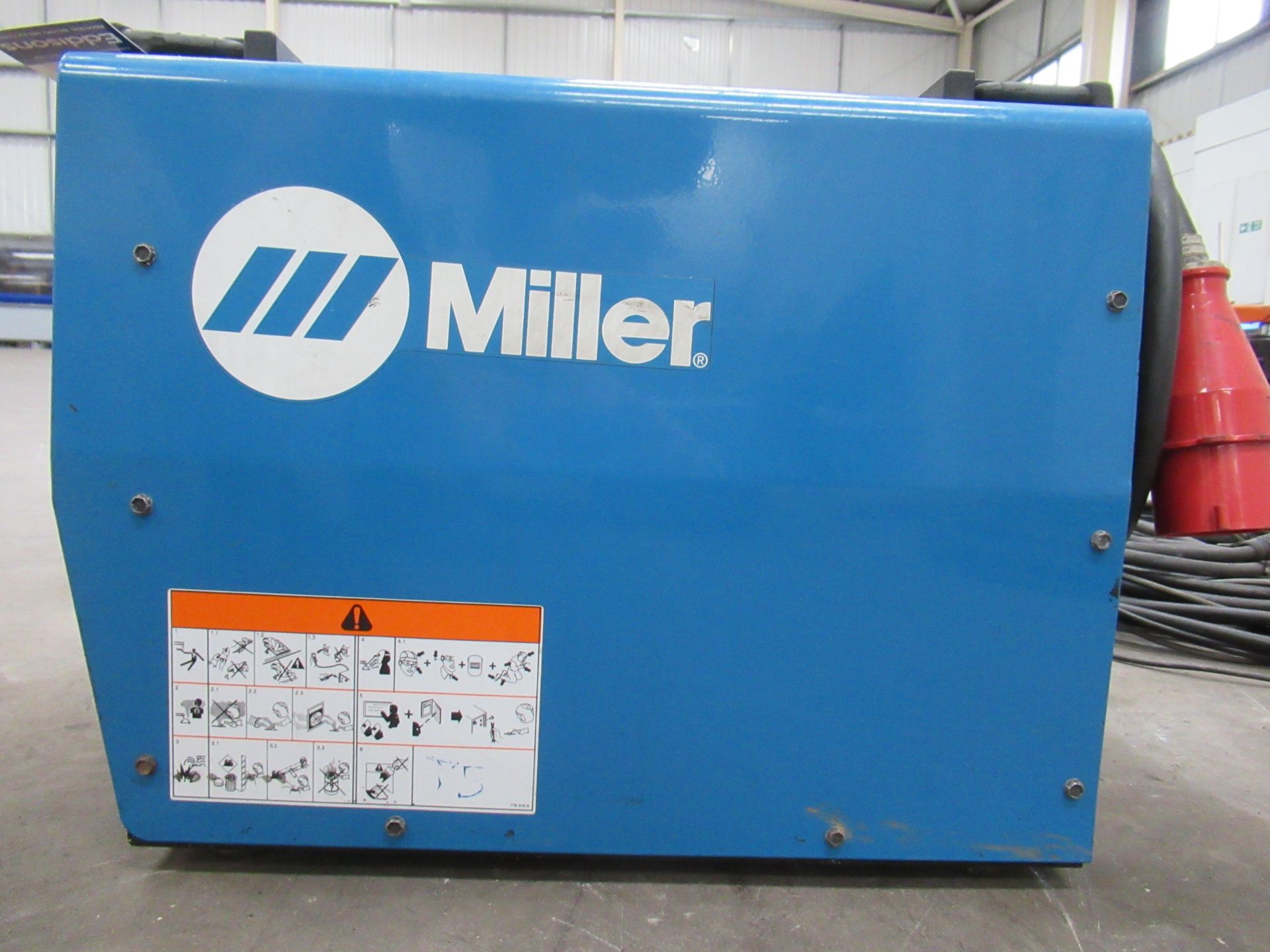 Miller XMT 304 series DC inverter arc welder with leads etc - Image 5 of 10