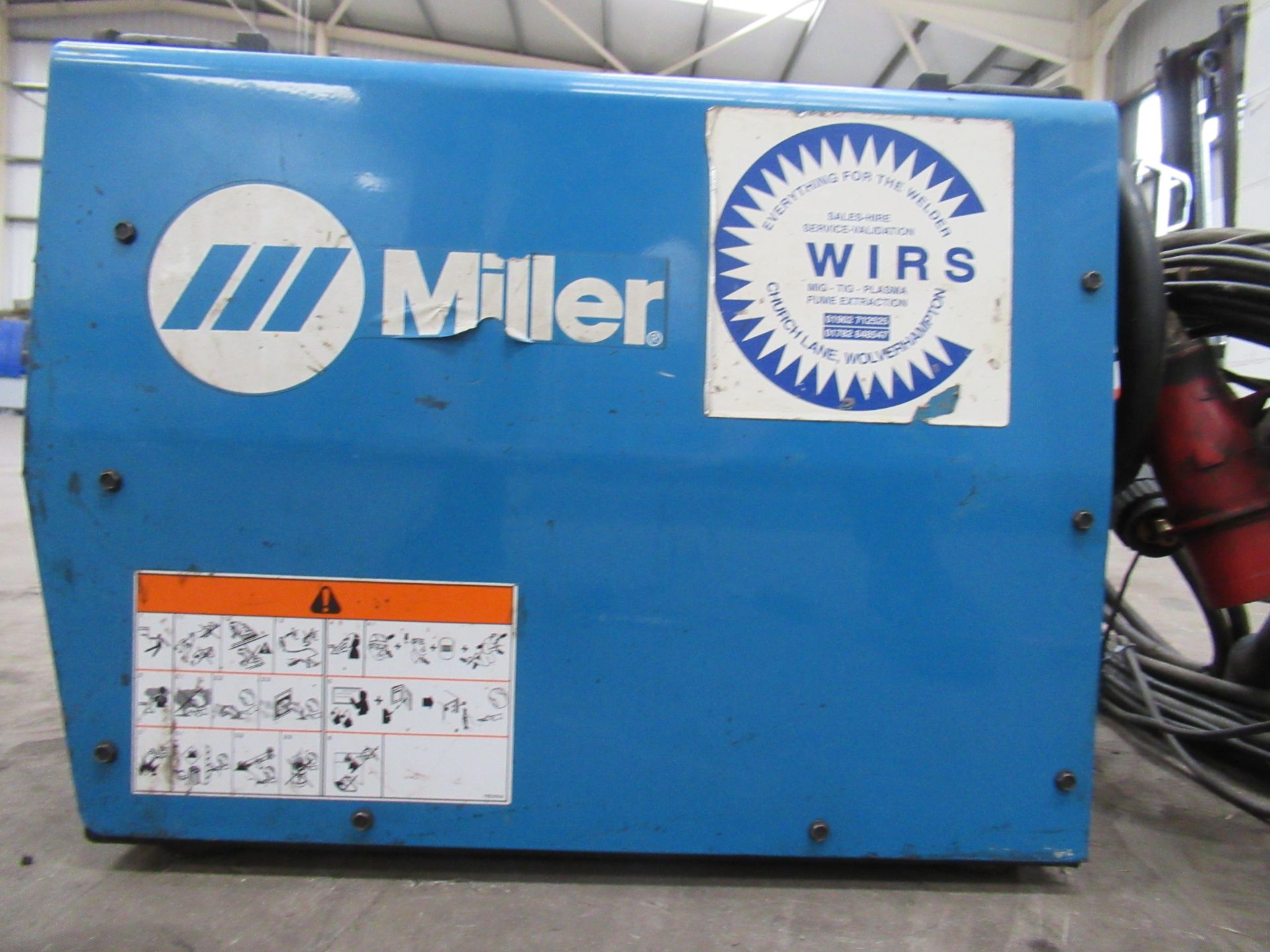 Miller XMT 304 series DC inverter welder with leads etc - Image 4 of 9