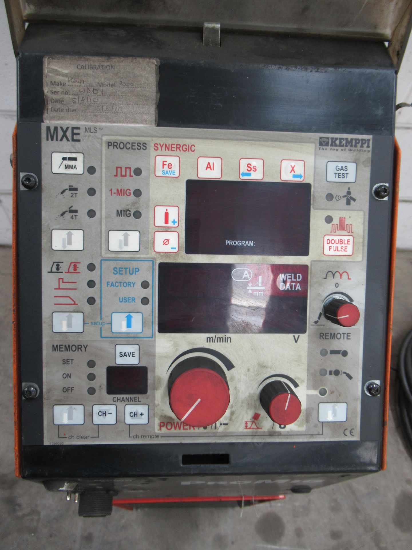 Kemppi MXE Process synergic Promig 540R Welder with Kemppi Pro 3000 power source c/w leads and torch - Image 2 of 10