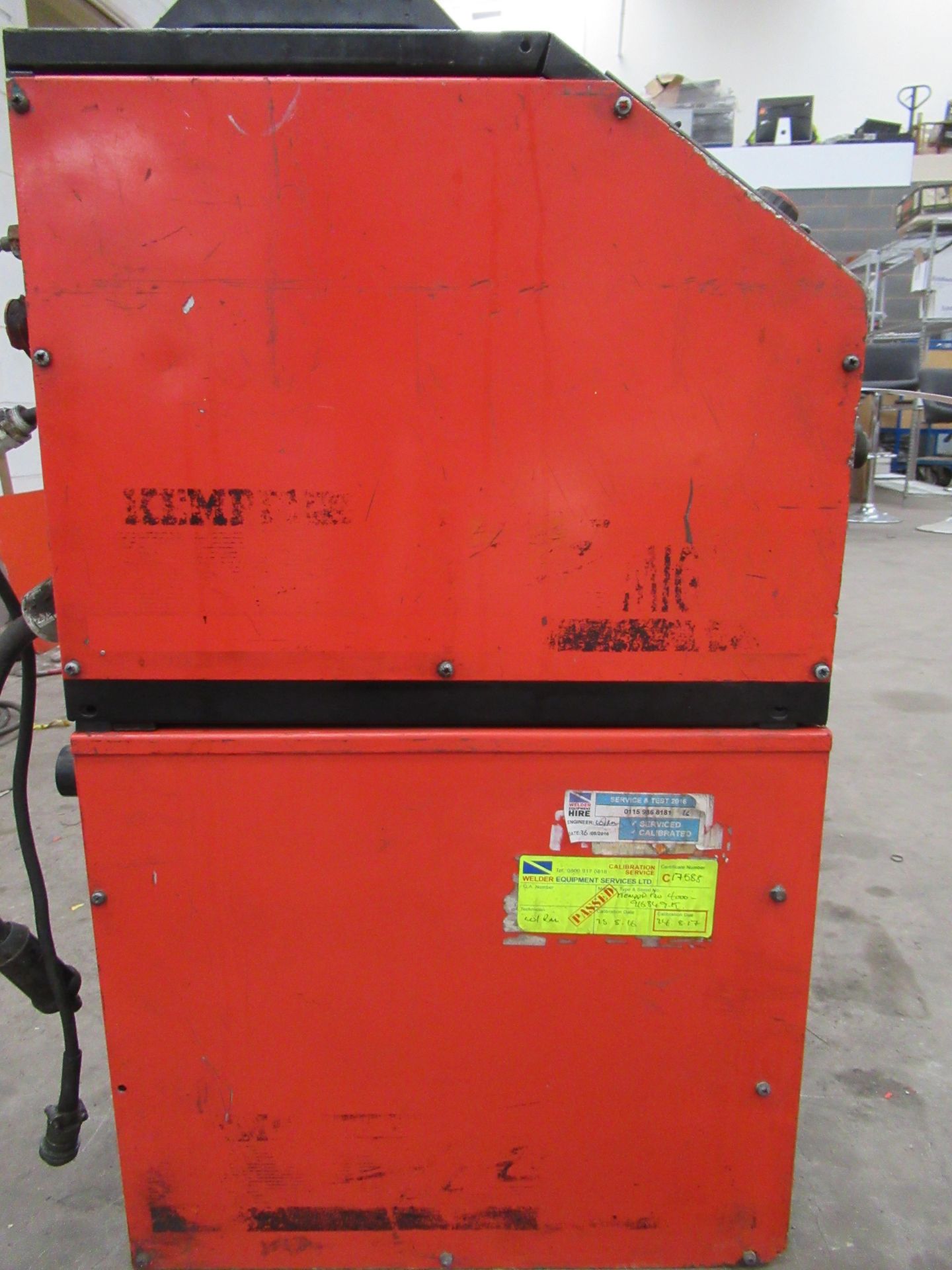 Kemppi MC Promig 500 welder with Kemppi Pro 4000 power source with torch - Image 2 of 10