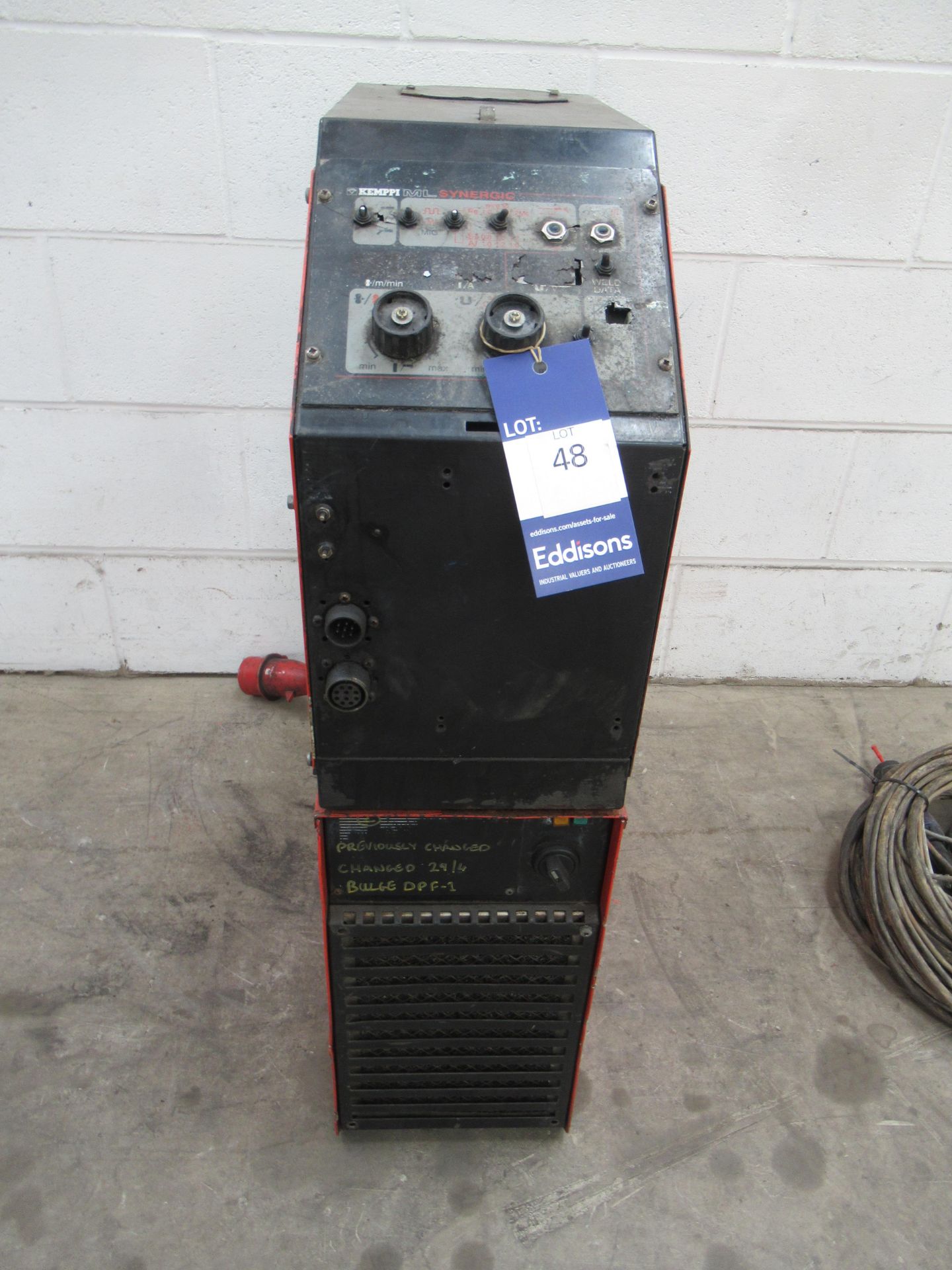 Kemppi ML synergic Promig 520R welder with Kemppi Pro 4000 power source with leads and torch