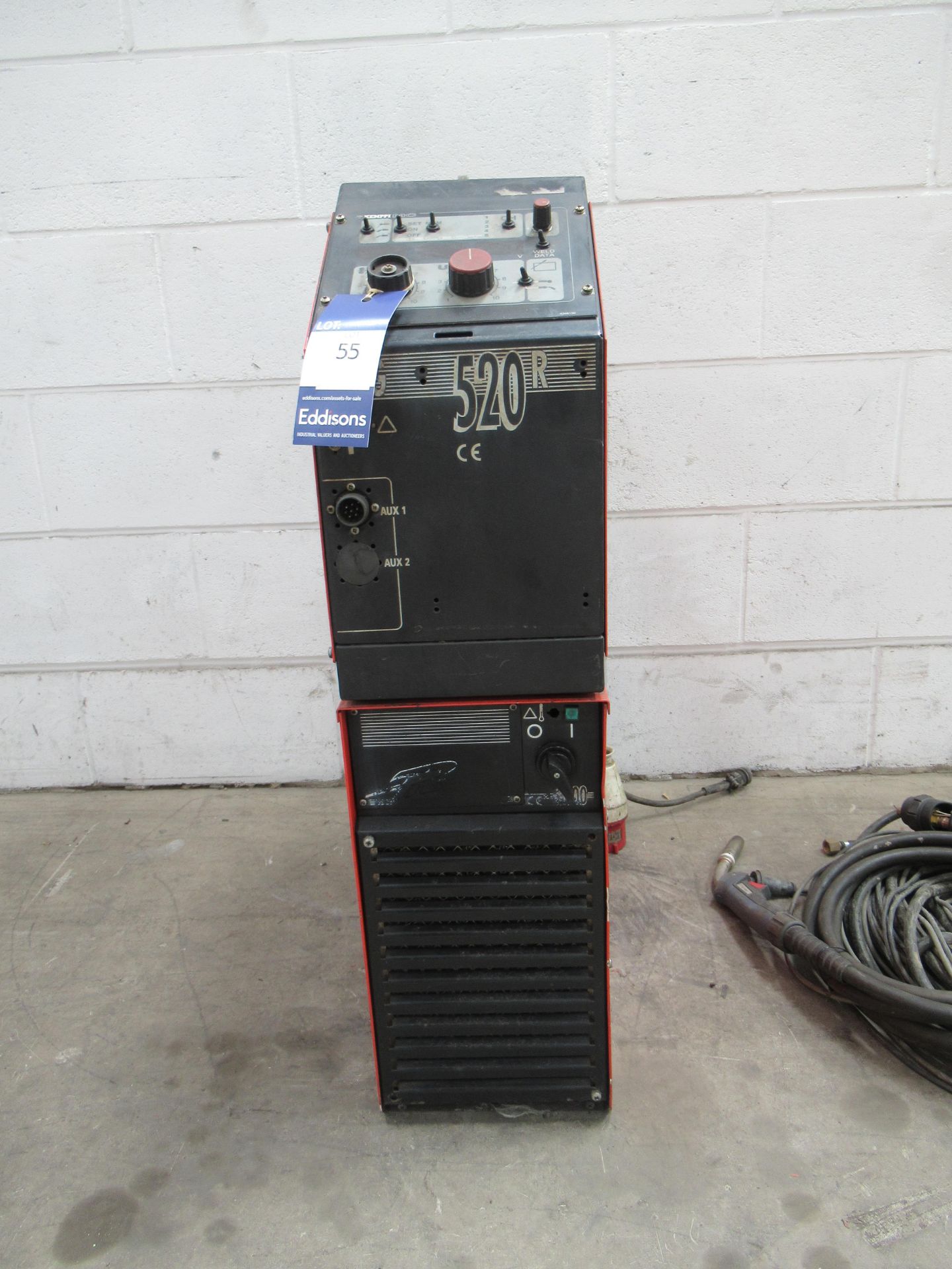 Kemppi MC Promig 520R welder with Kemppi Pro 3000 power source with torch